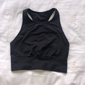 Black Lululemon Racerback Sports Bra size 4